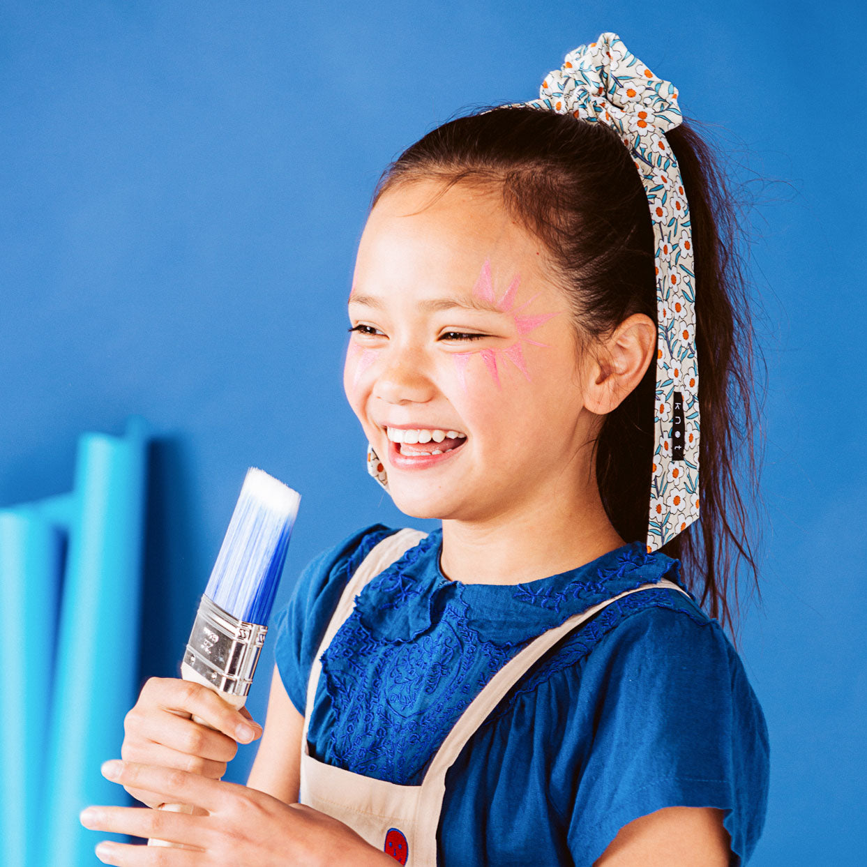 FLORAL SCRUNCHIE - KNOT Hairbands