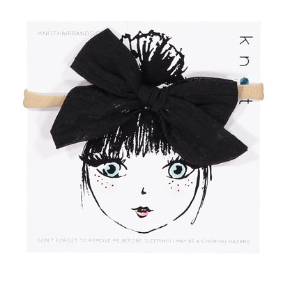 FLUTTER MINI BOW BAND - KNOT Hairbands