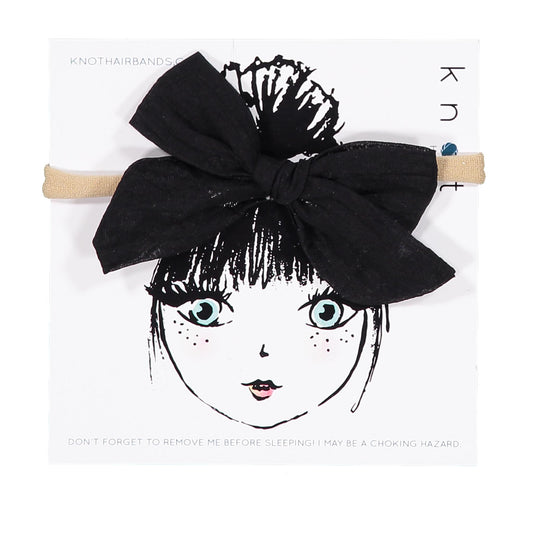 FLUTTER MINI BOW BAND - KNOT Hairbands