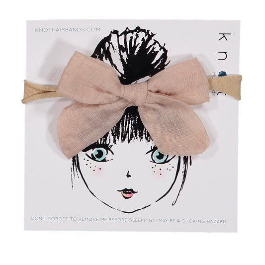 FLUTTER MINI BOW BAND - KNOT Hairbands