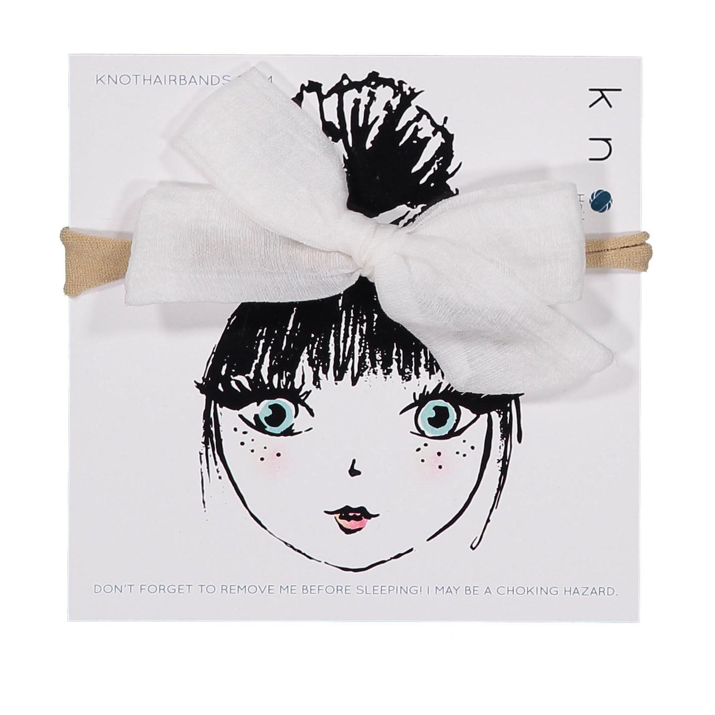 FLUTTER MINI BOW BAND - KNOT Hairbands