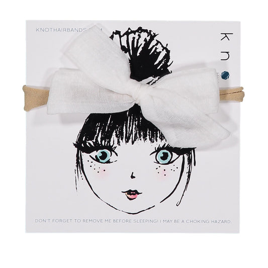 FLUTTER MINI BOW BAND - KNOT Hairbands
