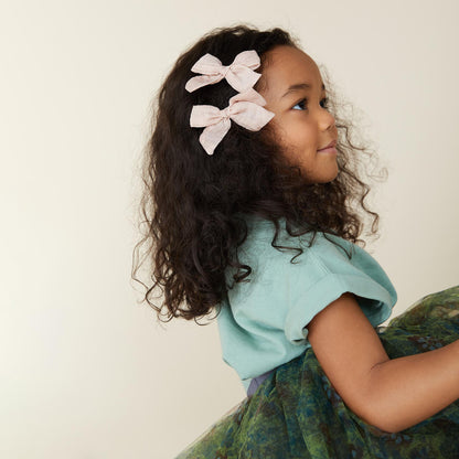 FLUTTER MINI BOW CLIP SET - KNOT Hairbands