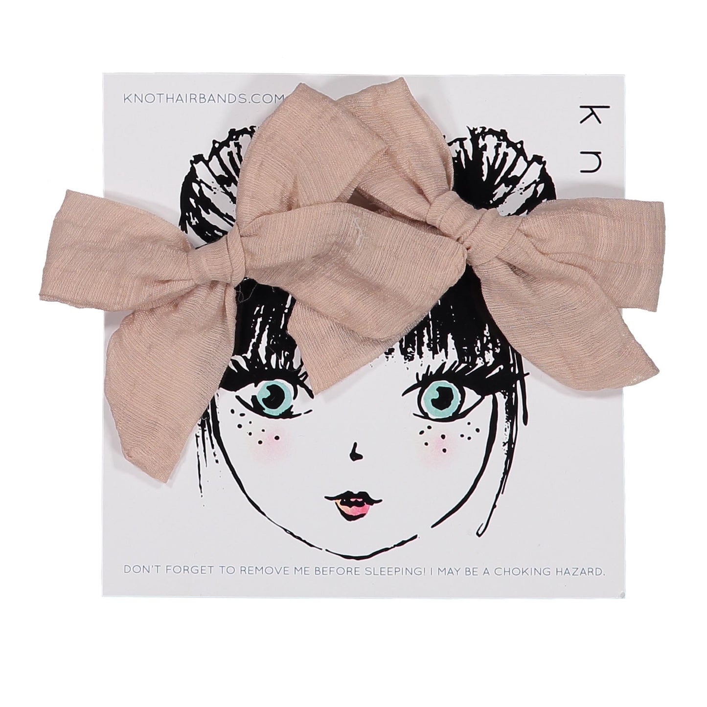 FLUTTER MINI BOW CLIP SET - KNOT Hairbands