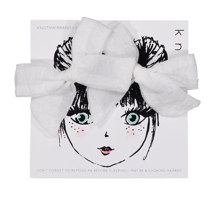 FLUTTER MINI BOW CLIP SET - KNOT Hairbands