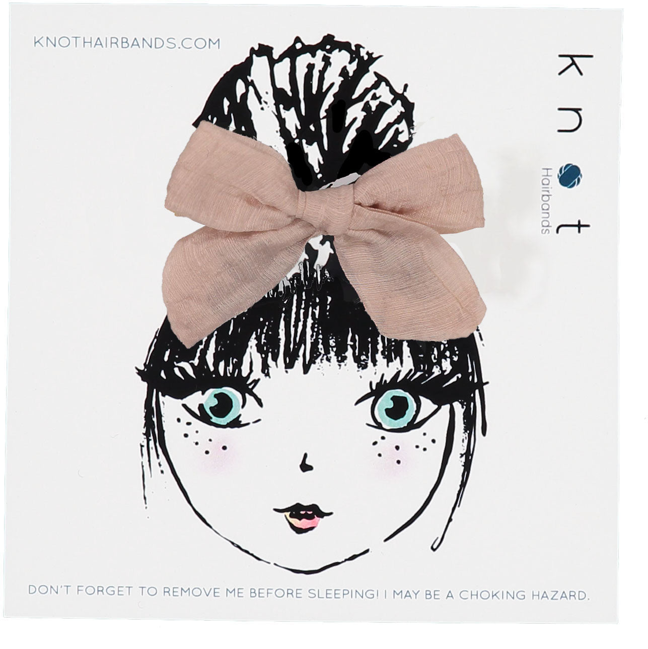 FLUTTER MINI BOW CLIP SET - KNOT Hairbands