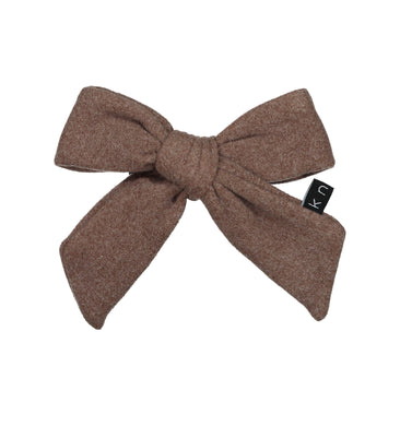 FORTE FELTED BOW CLIP - KNOT Hairbands