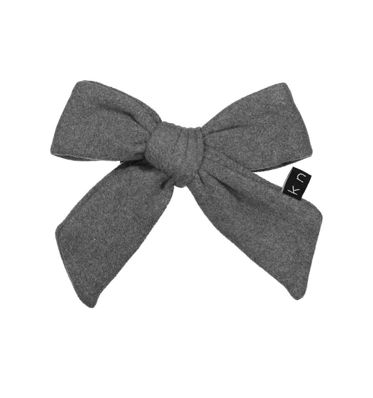FORTE FELTED BOW CLIP - KNOT Hairbands