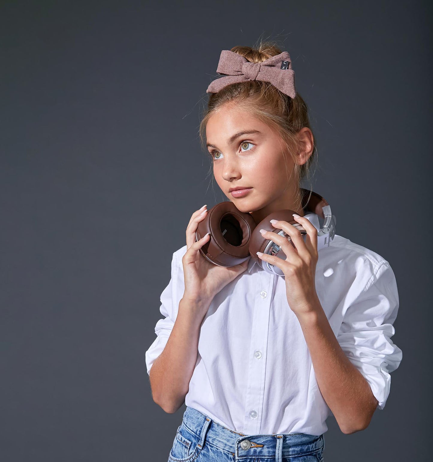 FORTE FELTED BOW CLIP - KNOT Hairbands