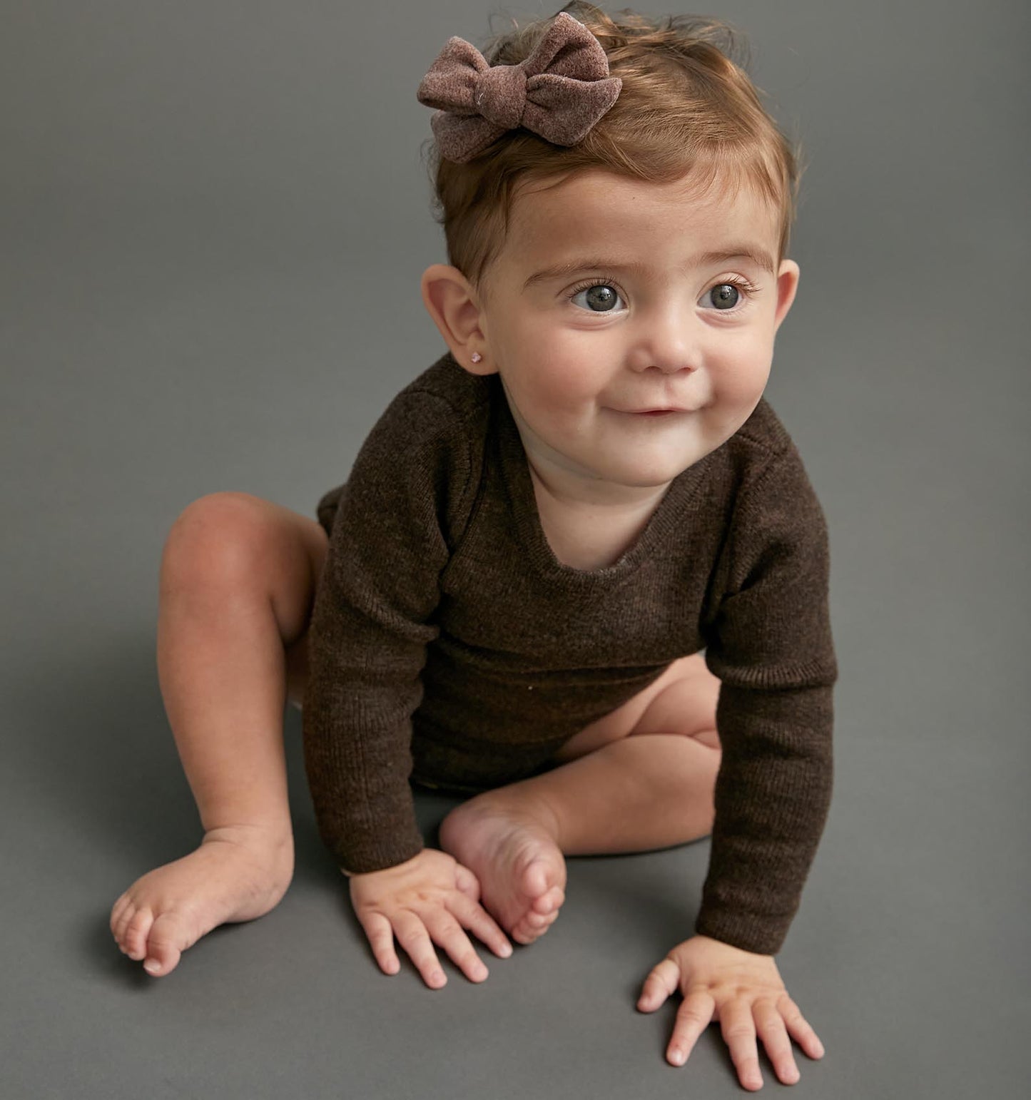 FORTE FELTED BOW CLIP SET - KNOT Hairbands