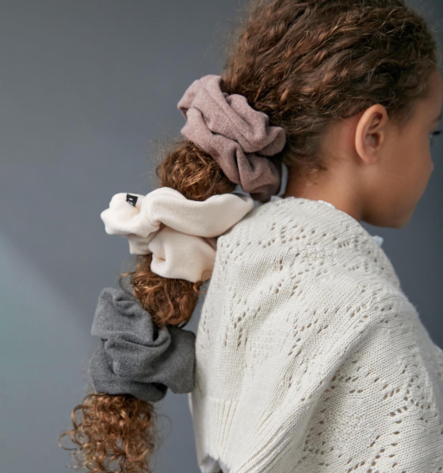FORTE FELTED SCRUNCHIE - KNOT Hairbands
