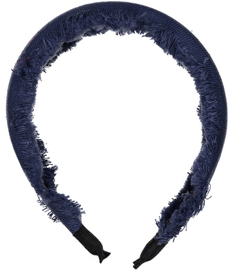 Fouetté Fringe Headband // NAVY - KNOT Hairbands