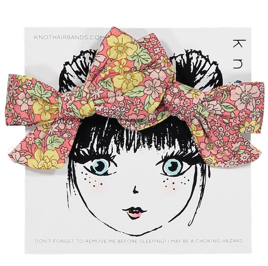 GARDEN MINI BOW CLIP SET - KNOT Hairbands