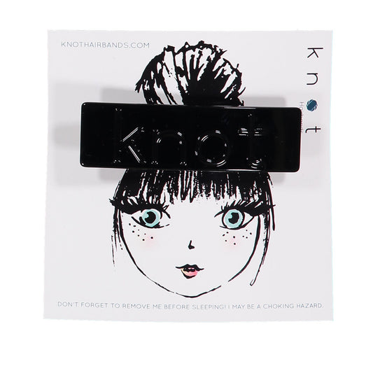 GEMSTONE BARRETTE CLIP - KNOT Hairbands