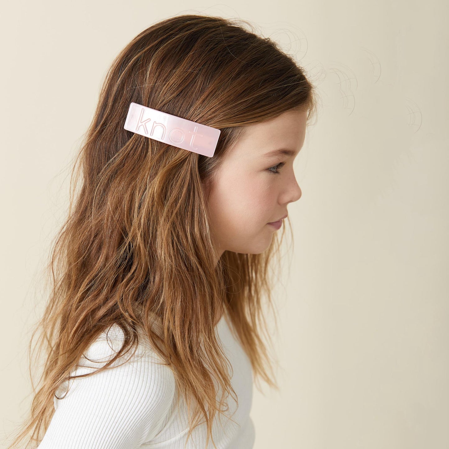 GEMSTONE BARRETTE CLIP - KNOT Hairbands