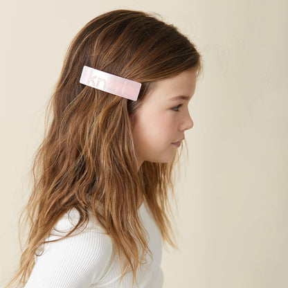 GEMSTONE BARRETTE CLIP - KNOT Hairbands