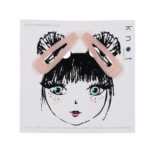 GEMSTONE SNAP CLIP SET - KNOT Hairbands