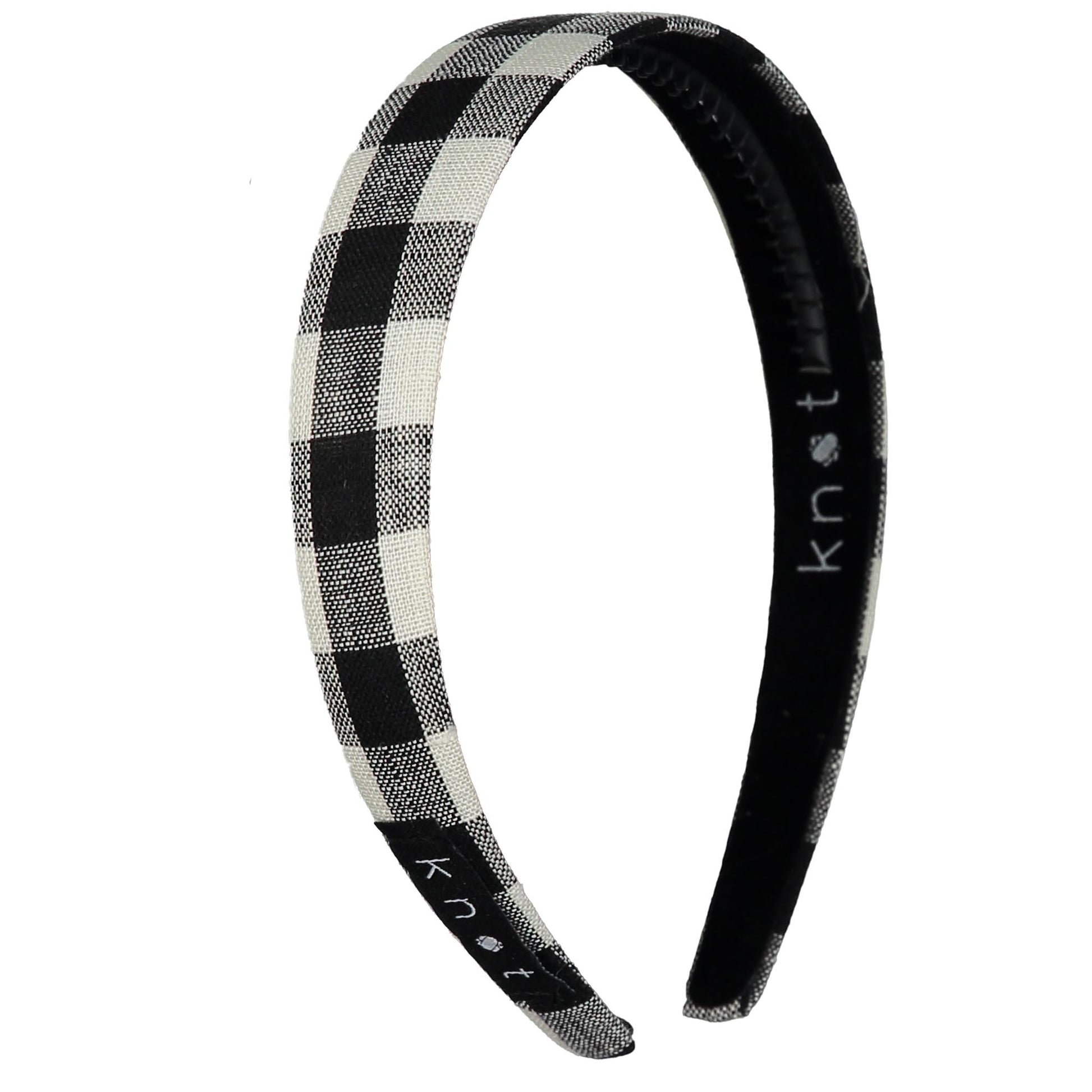 GINGHAM HEADBAND - KNOT Hairbands