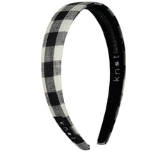 Load image into Gallery viewer, GINGHAM HEADBAND - KNOT Hairbands