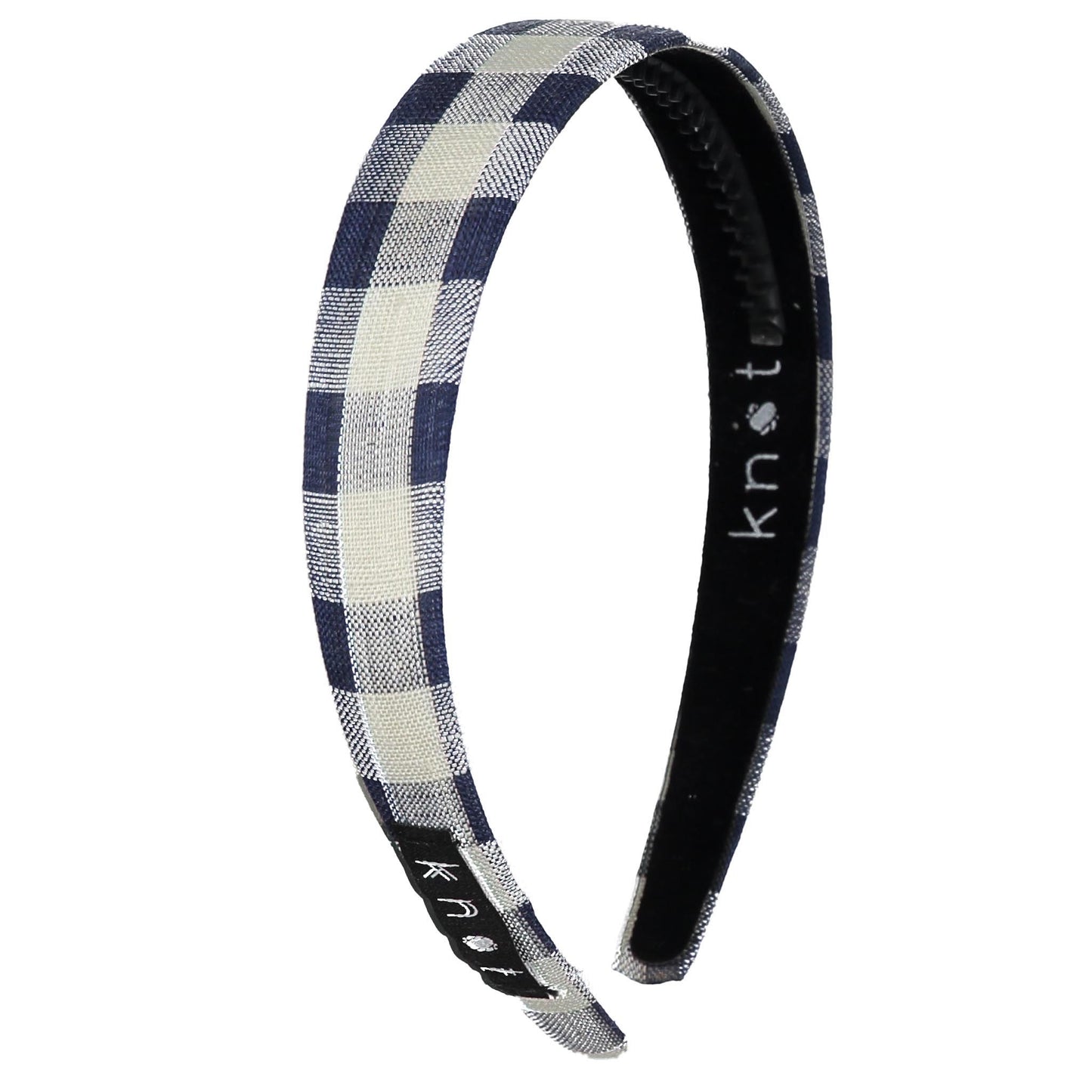 GINGHAM HEADBAND - KNOT Hairbands