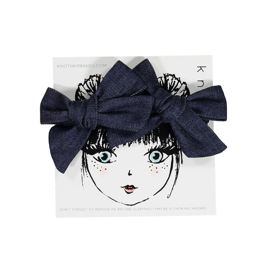 JEAN MINI BOW SET - KNOT Hairbands