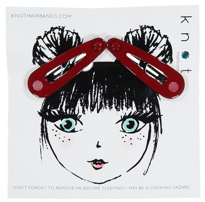 KEY SNAP CLIP SET - KNOT Hairbands