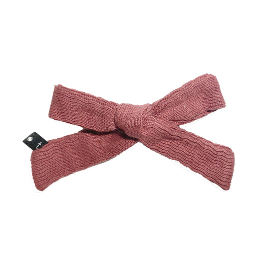 KNIT BOW CLIP - KNOT Hairbands