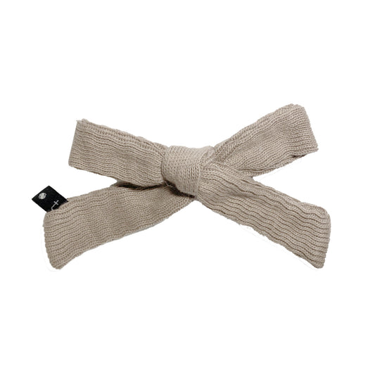 KNIT BOW CLIP - KNOT Hairbands
