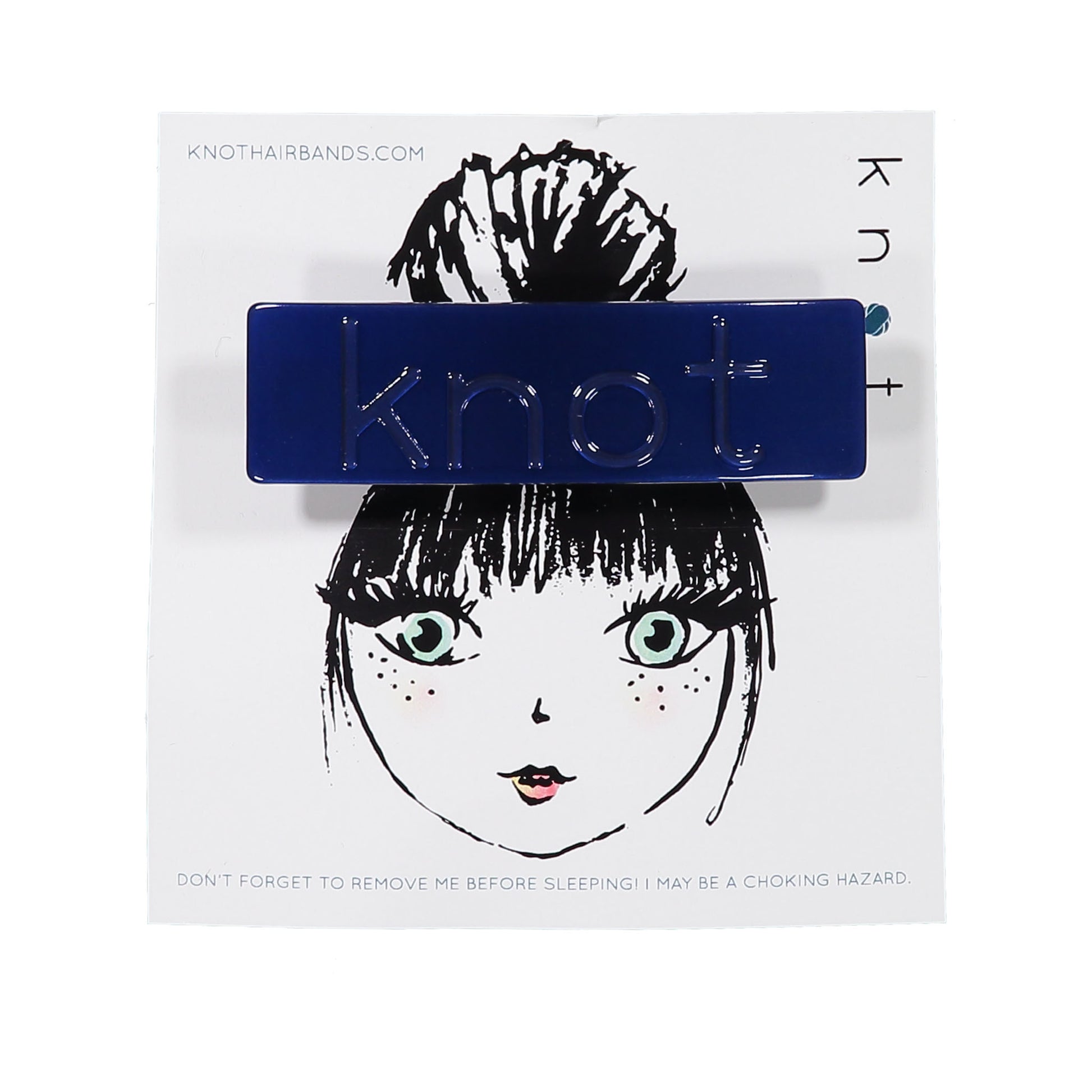 KNOT SIGNATURE BARRETTE - KNOT Hairbands
