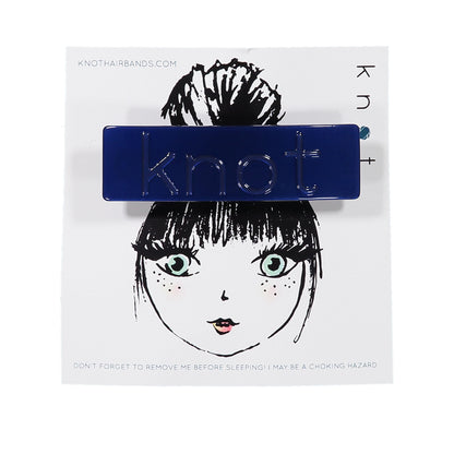 KNOT SIGNATURE BARRETTE - KNOT Hairbands
