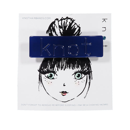 KNOT SIGNATURE BARRETTE - KNOT Hairbands