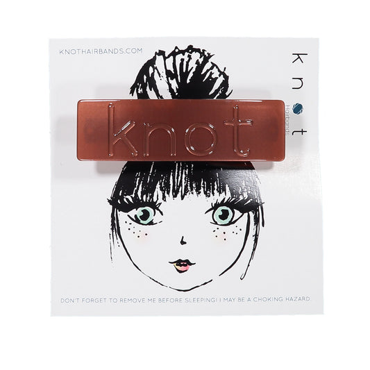 KNOT SIGNATURE BARRETTE - KNOT Hairbands