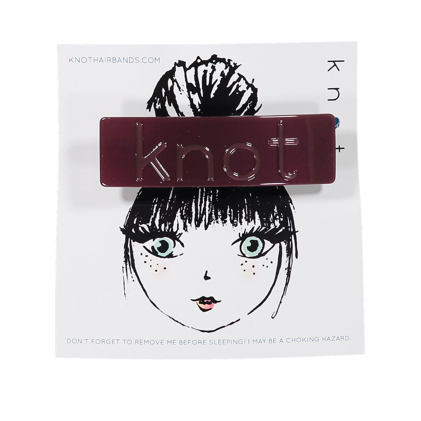 KNOT SIGNATURE BARRETTE - KNOT Hairbands