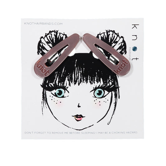 KNOT SIGNATURE CLIP SET - KNOT Hairbands