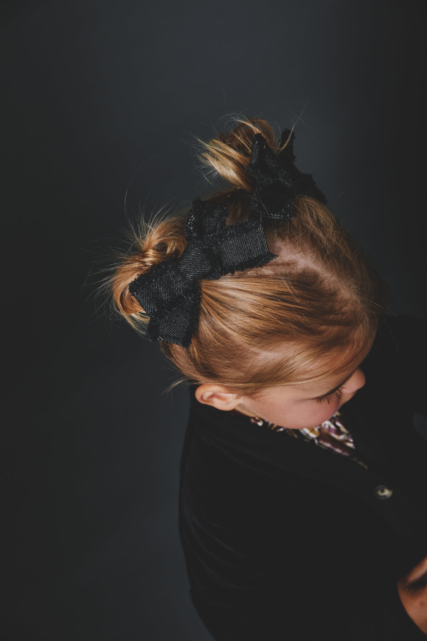 DENIM MINI BOW SET - KNOT Hairbands