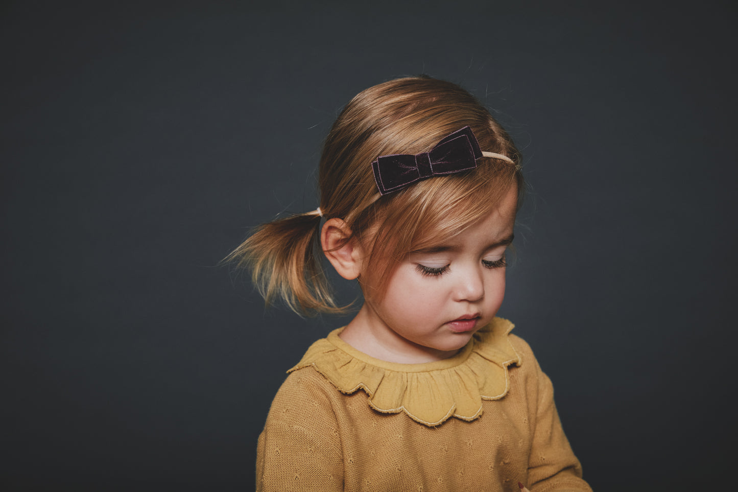 VELVET RIBBON BOW BAND - KNOT Hairbands