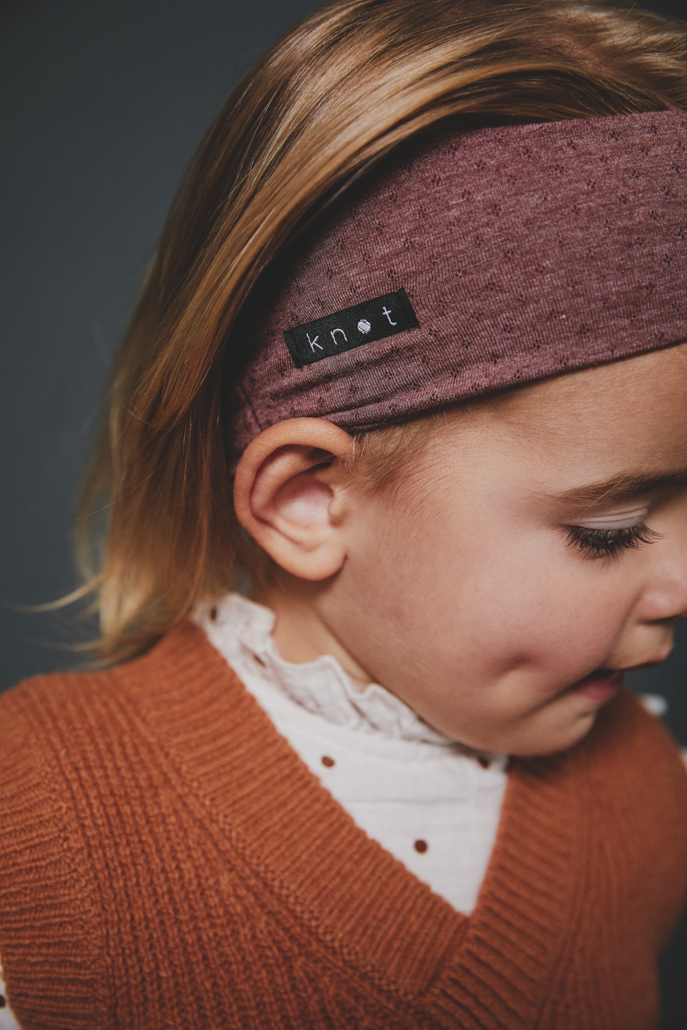 POINTELLE HEADWRAP - KNOT Hairbands