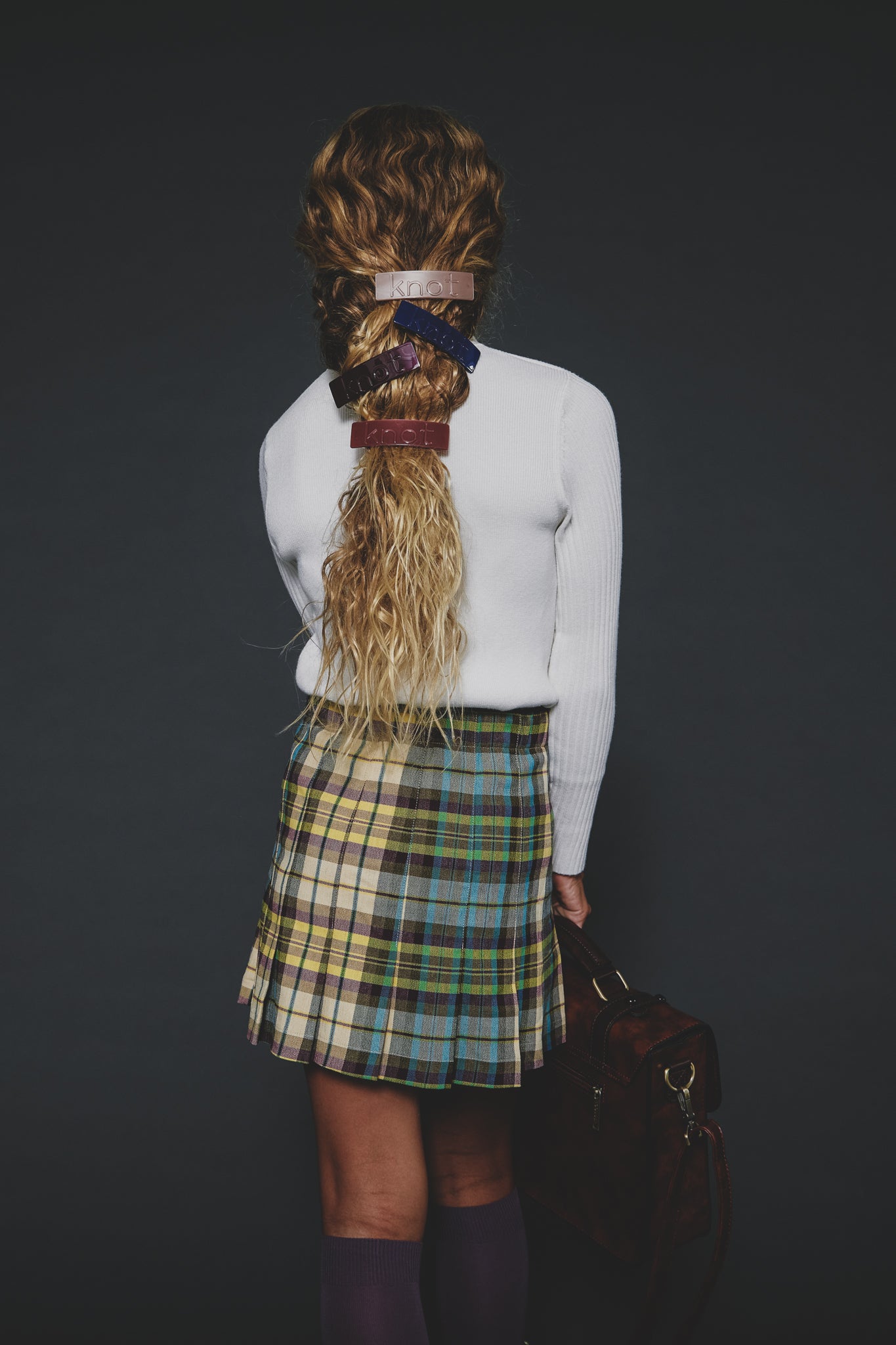 KNOT SIGNATURE BARRETTE - KNOT Hairbands