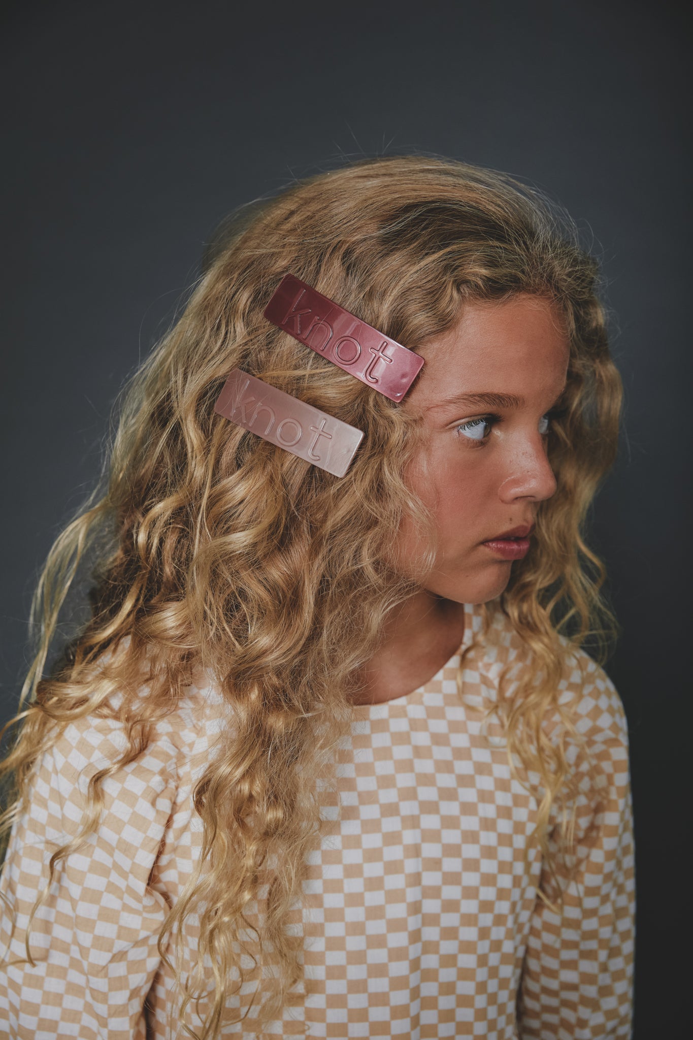 KNOT SIGNATURE BARRETTE - KNOT Hairbands