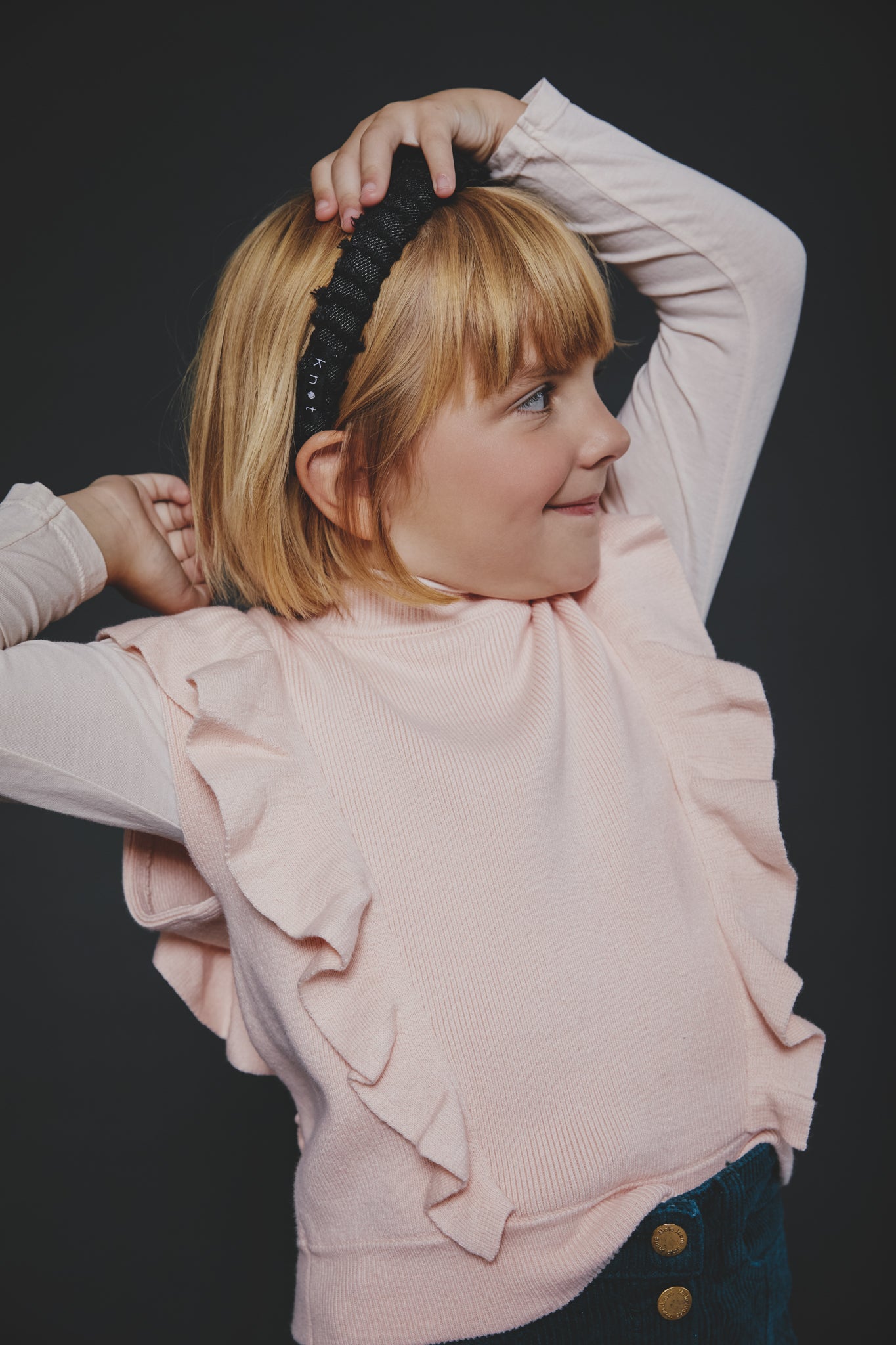 DENIM HEADBAND - KNOT Hairbands