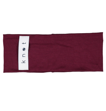 KNOT Classic Headwrap // Wine - KNOT Hairbands