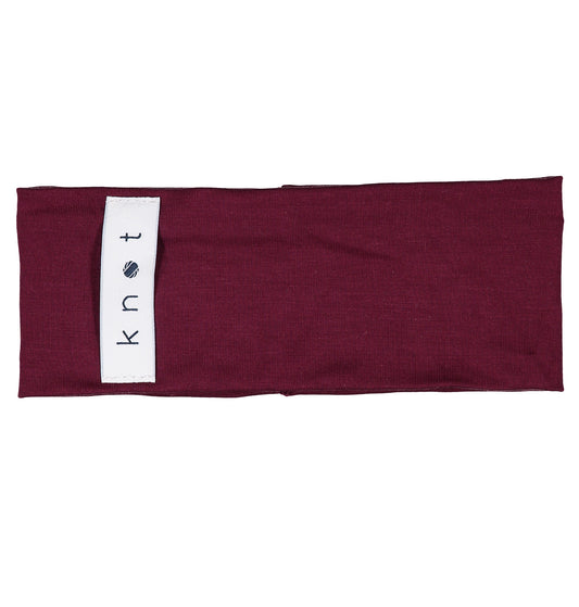 KNOT Classic Headwrap // Wine - KNOT Hairbands