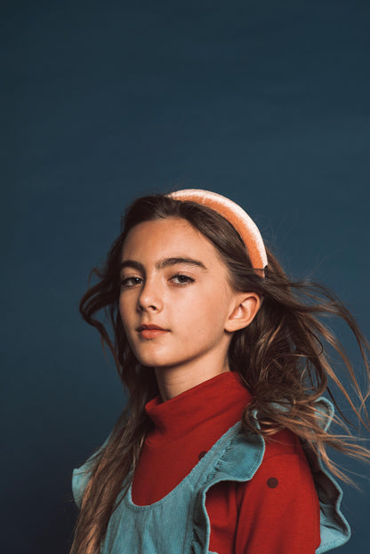 VELVET PILLOW HEADBAND // Midnight Navy - KNOT Hairbands
