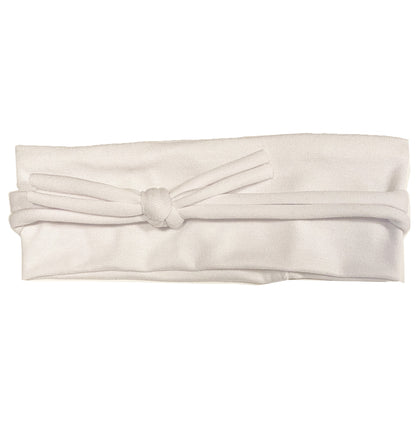 Layered Bow Headwrap // White - KNOT Hairbands