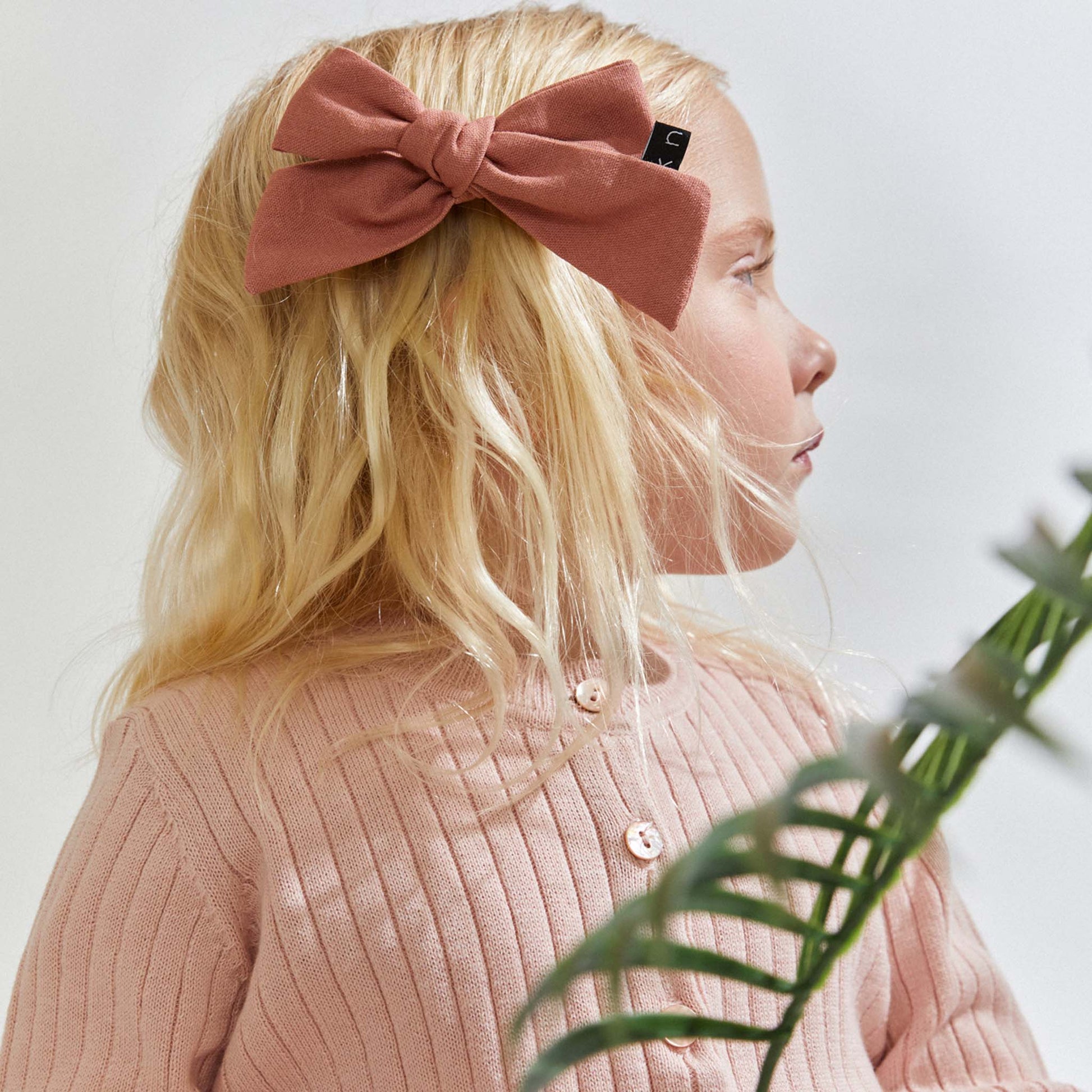 LINEN BOW - KNOT Hairbands