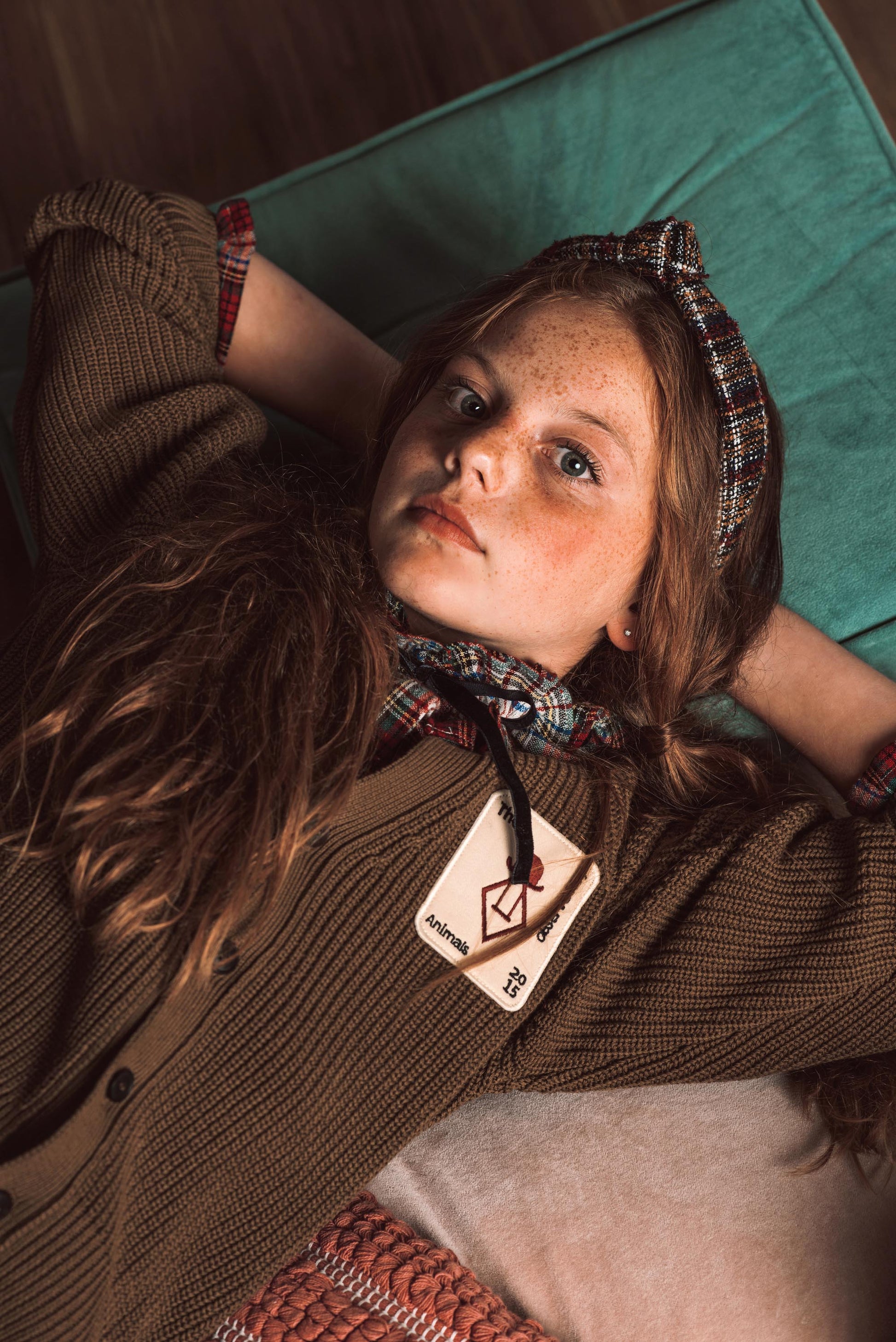 TWEED KNOT HEADBAND // Midnight Navy Weave - KNOT Hairbands