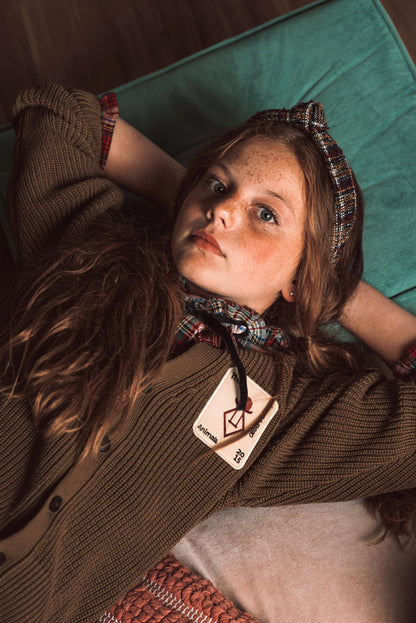 TWEED KNOT HEADBAND // Burgundy Weave - KNOT Hairbands