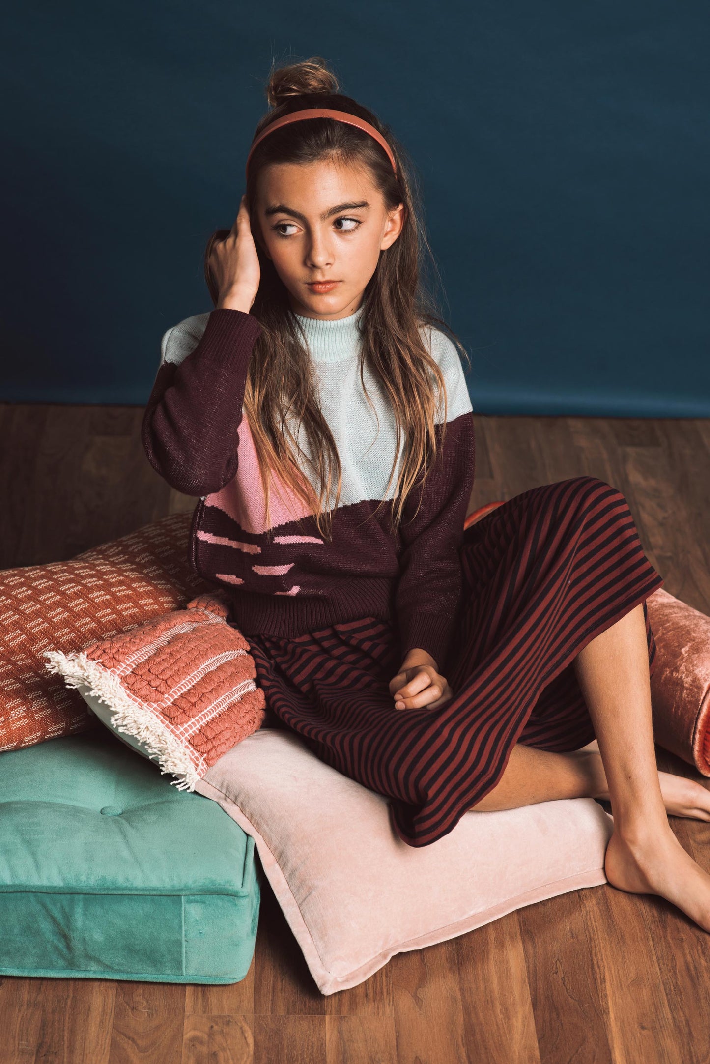 CLASSIC GLOSS HEADBAND // Burgundy - KNOT Hairbands