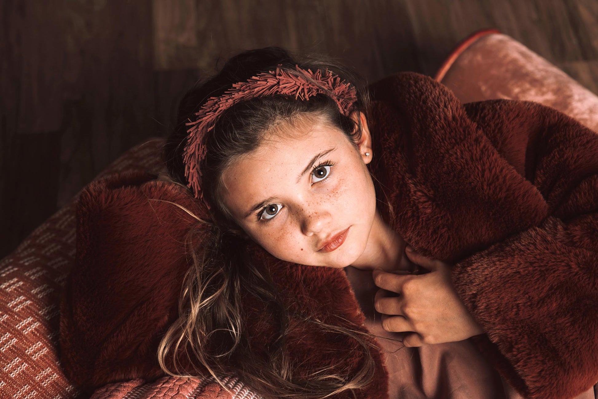 TASSEL HEADBAND // Burgundy - KNOT Hairbands