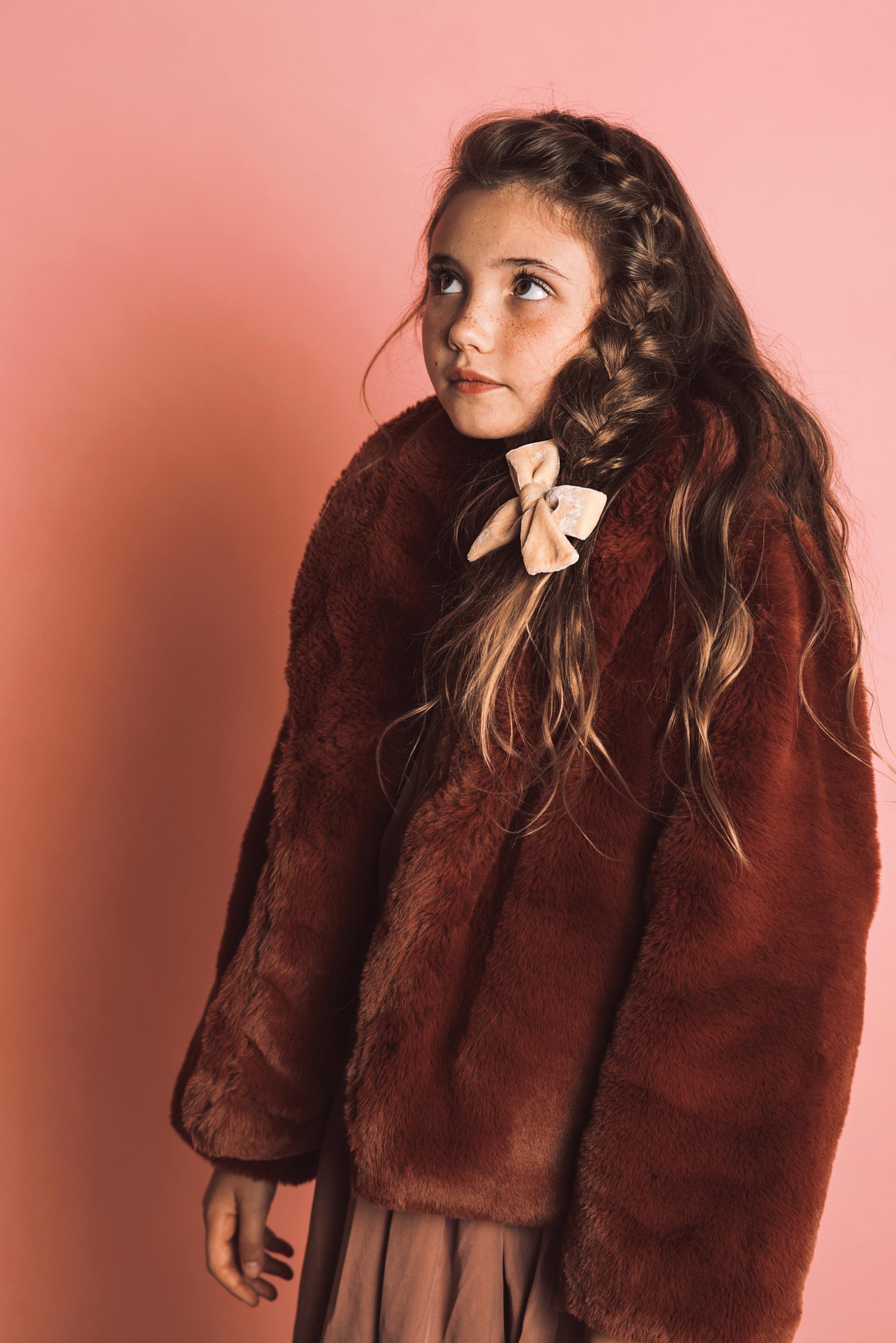 VELVET BOW CLIP // Pearl - KNOT Hairbands